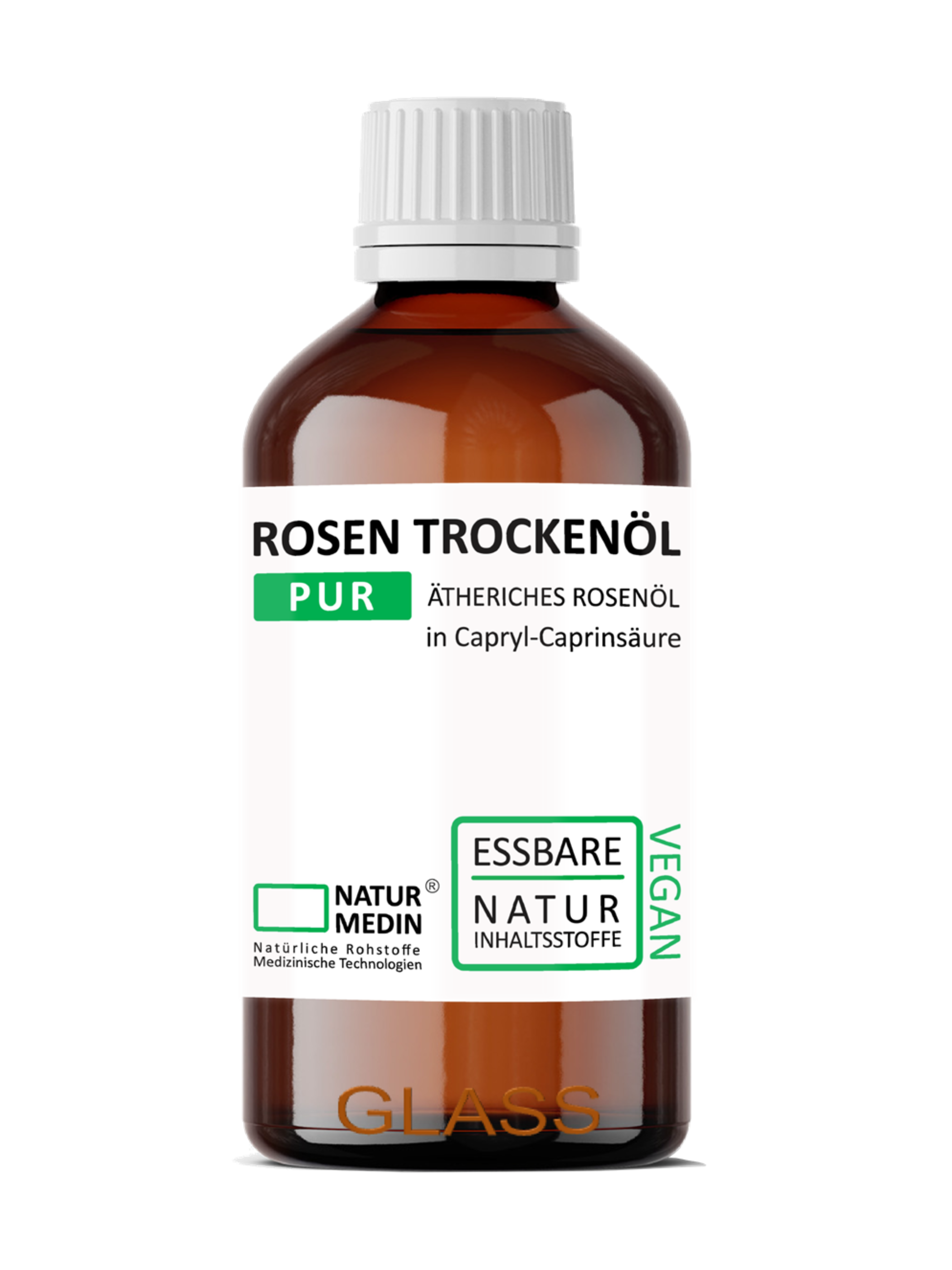 Rosen Trockenöl. ESSBAR 100% Naturrein