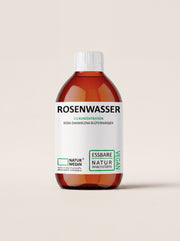 Rose water – care in dermatological purity